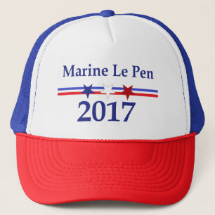 Boné Chapéu 2017 de Marine Le Pen