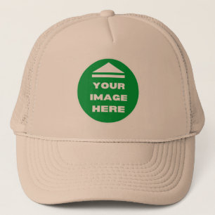 Boné Chapéu - Adicione sua imagem - Khaki - Personaliza
