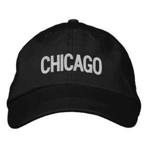 Boné Chapéu Ajustável Personalizado de Chicago