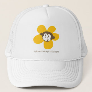 Boné Chapéu amarelo da flor do macaco