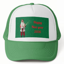 Chapéu ano novo vermelho