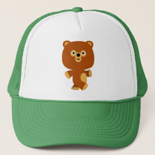 Boné Chapéu assertivo bonito do urso dos desenhos