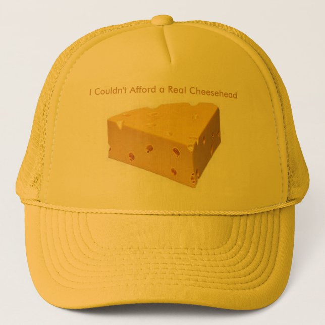 Boné Chapéu barato de Cheesehead (Frente)
