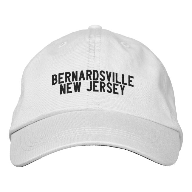 Boné Chapéu Bernardsville Nova Jersey (Frente)
