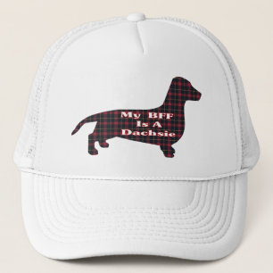 Boné Chapéu BFF Suave de Dachshund