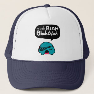 Boné Chapéu blá blá da malha