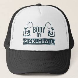 Boné Chapéu "Body by Pickleball"