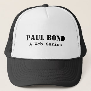 Boné Chapéu bond do camionista de Paul