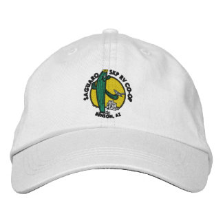 Boné Chapéu Bordado - Branco