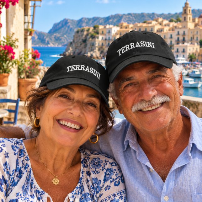 Boné Chapéu bordado CYO Terrasini (Terrasini Sicily Italy Embroidered Baseball Caps)