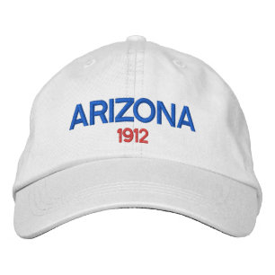 Boné Chapéu bordado da arizona 1912