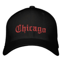 Chapéu Bordado de Chicago