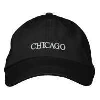 Chapéu bordado de Chicago
