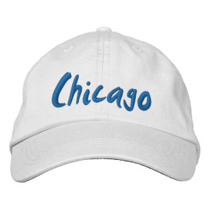 Boné Chapéu bordado de Chicago