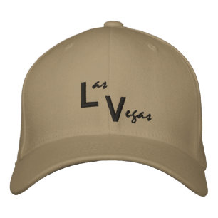 Boné Chapéu bordado de Las Vegas