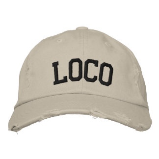 Boné Chapéu bordado de loco