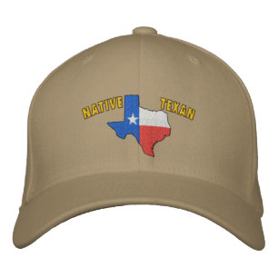 Boné Chapéu bordado de texano nativo