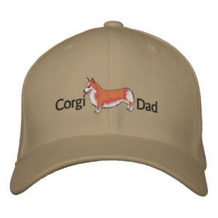 Boné Chapéu bordado do Pai Corgi