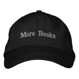 Boné Chapéu Bordado Mais Livros