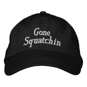 Boné Chapéu bordado Squatchin ido
