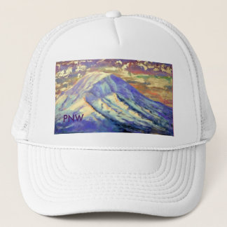 Boné Chapéu branco do caminhão PNW - Monte Rainier