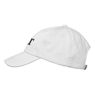 Boné Chapéu Branco Simples do Clube de Golfe Personaliz