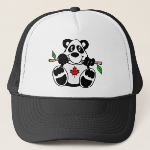 Boné Chapéu canadense da panda