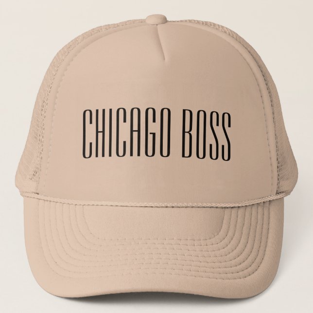 Boné Chapéu Chicago Boss (Frente)