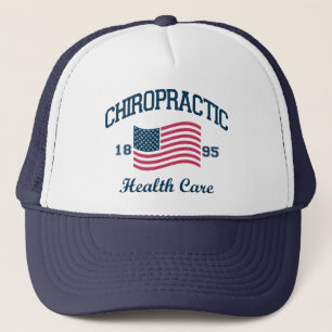 Boné Chapéu Chiroprático atlético patriótico