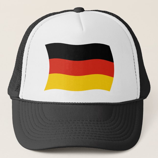 Boné Chapéu com a Bandeira da Alemanha (Frente)