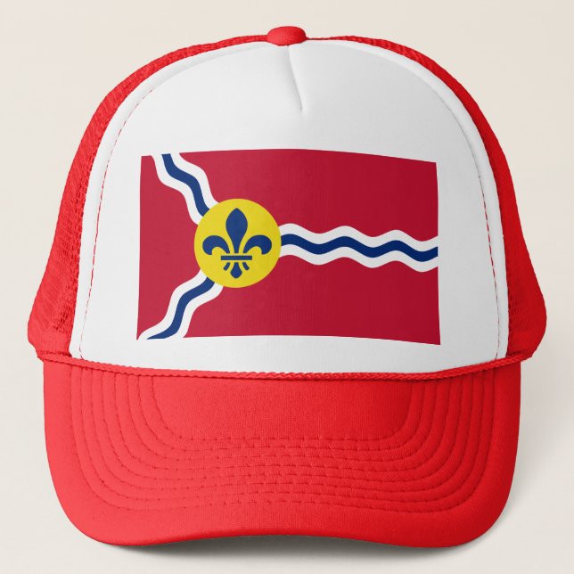 Boné Chapéu com a bandeira da Rua. Louis, Missouri (Frente)