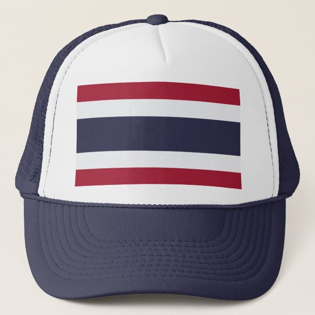 Boné Chapéu com a Bandeira da Tailândia (Frente)