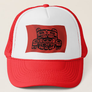 Boné Chapéu com a Bandeira da Tribo Skagit