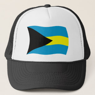 Boné Chapéu com a Bandeira das Bahamas