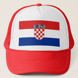 Boné Chapéu com a bandeira de Croatia