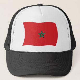 Boné Chapéu com a Bandeira de Marrocos