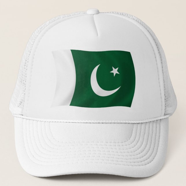 Boné Chapéu com a Bandeira do Paquistão (Frente)
