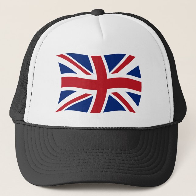 Boné Chapéu com a Bandeira do Reino Unido (Frente)