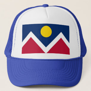 Boné Chapéu com a bandeira estado de Denver, Colorado