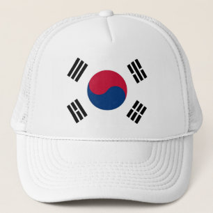 Boné Chapéu com Bandeira da Coreia do Sul