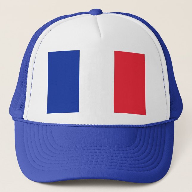 Boné Chapéu com Bandeira da França (Frente)