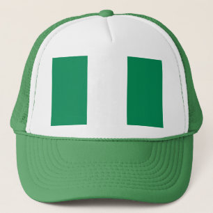 Boné Chapéu com Bandeira da Nigéria