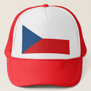 Boné Chapéu com Bandeira da Tchechia