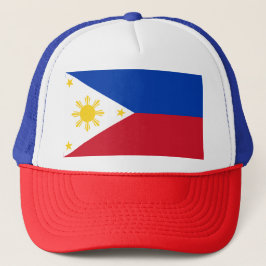 Boné Chapéu com Bandeira das Filipinas