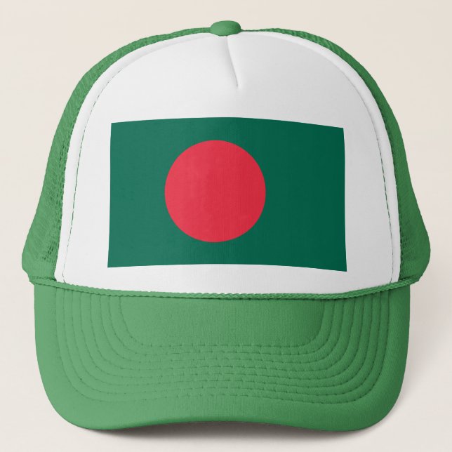 Boné Chapéu com Bandeira de Bangladesh (Frente)