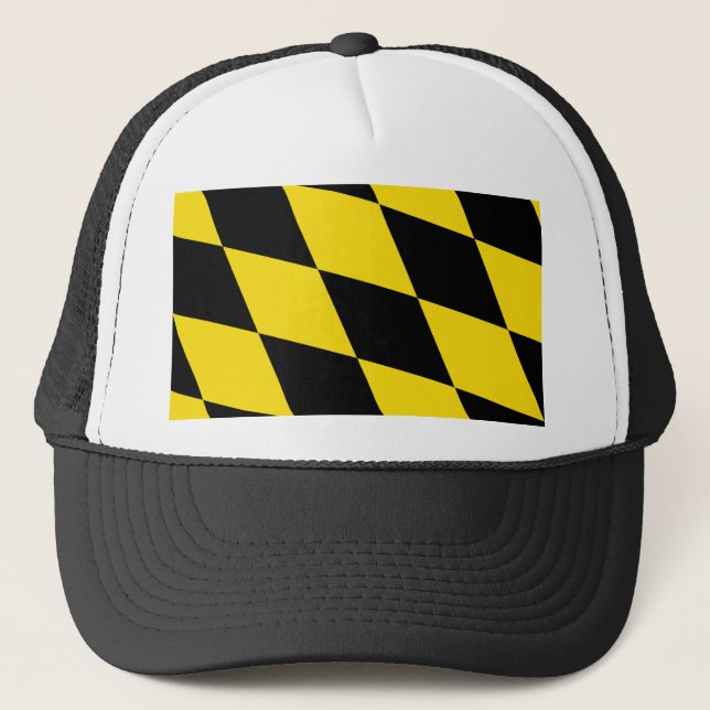 Boné Chapéu com Bandeira de Munique, Baviera (Frente)