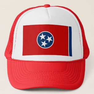 Boné Chapéu com Bandeira do Estado do Tennessee - EUA