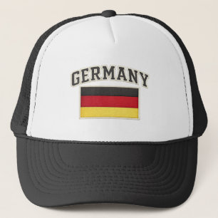 Boné Chapéu com Emblema da Bandeira Patriótica da Alema