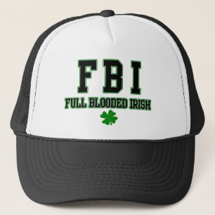 Boné Chapéu completo irlandês do irlandês do FBI