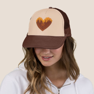 Boné Chapéu Coração Doce